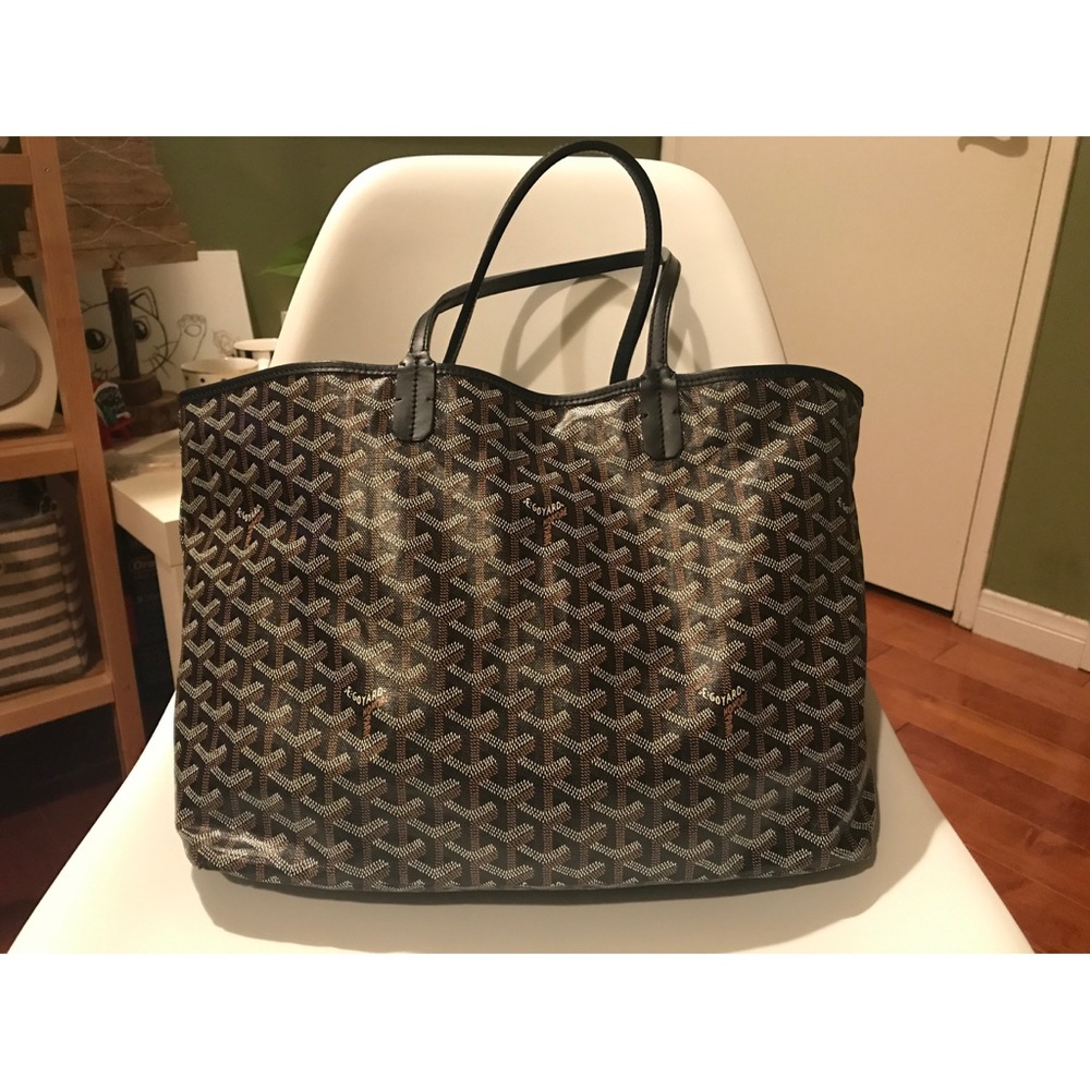 Goyard Saint Louis tote in black PM